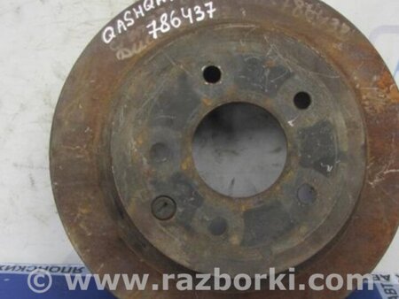 ФОТО Диск тормозной задний для Nissan Qashqai (07-14) Киев
