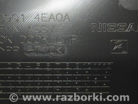 ФОТО Обшивка крышки багажника для Nissan Qashqai/Roque Sport (2014-) Киев