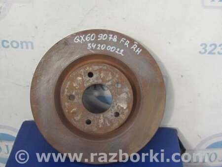 ФОТО Диск тормозной передний для Infiniti QX60/JX35 Киев