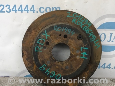 ФОТО Диск тормозной задний для Acura RDX TB 1/2 (07.2006-2012) Киев
