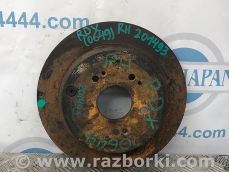 ФОТО Диск тормозной задний для Acura RDX TB 1/2 (07.2006-2012) Киев
