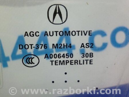 ФОТО Стекло двери для Acura RDX TB3, TB4 (03.2012-12.2015) Киев