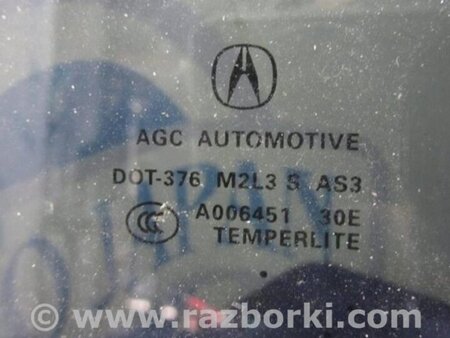 ФОТО Стекло двери глухое для Acura RDX TB3, TB4 (03.2012-12.2015) Киев