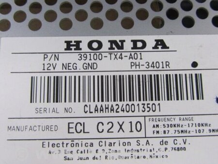 ФОТО Магнитола для Acura RDX TB3, TB4 (03.2012-12.2015) Киев