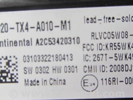 ФОТО Блок электронный для Acura RDX TB3, TB4 (03.2012-12.2015) Киев