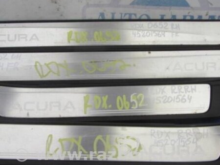 ФОТО Накладка порога внутренняя для Acura RDX TB3, TB4 (03.2012-12.2015) Киев
