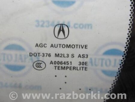 ФОТО Стекло двери глухое для Acura RDX TB3, TB4 (03.2012-12.2015) Киев