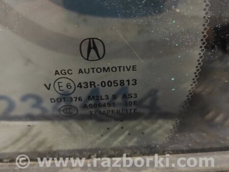 ФОТО Стекло двери глухое для Acura RDX TB3, TB4 (03.2012-12.2015) Киев