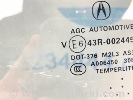 ФОТО Стекло двери для Acura RDX TB3, TB4 (03.2012-12.2015) Киев