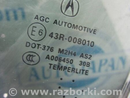 ФОТО Стекло двери для Acura RDX TB3, TB4 (03.2012-12.2015) Киев