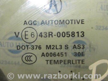 ФОТО Стекло двери глухое для Acura RDX TB3, TB4 (03.2012-12.2015) Киев