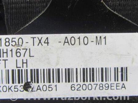 ФОТО Ремень безопасности для Acura RDX TB3, TB4 (03.2012-12.2015) Киев
