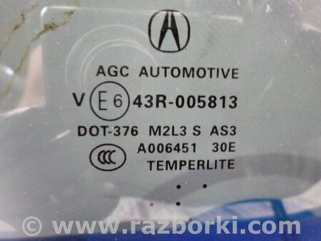 ФОТО Стекло в кузов для Acura RDX TB3, TB4 (03.2012-12.2015) Киев