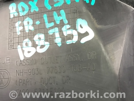 ФОТО Дефлектор торпеды для Acura RDX TC1/2 (2019-) Киев