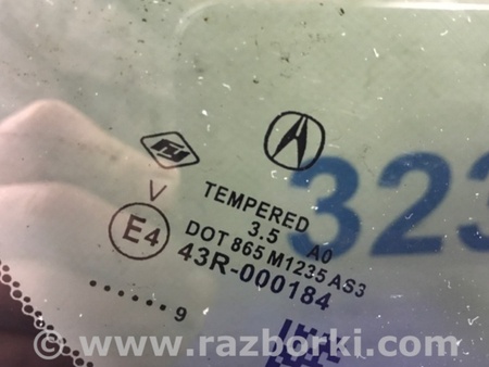 ФОТО Стекло в кузов для Acura RDX TC1/2 (2019-) Киев