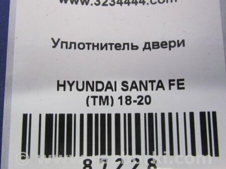 ФОТО Уплотнитель двери для Hyundai Santa Fe TM Киев