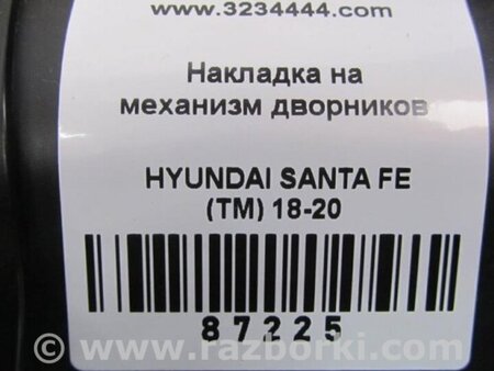ФОТО Пластик под лобовое стекло (Жабо) для Hyundai Santa Fe TM Киев