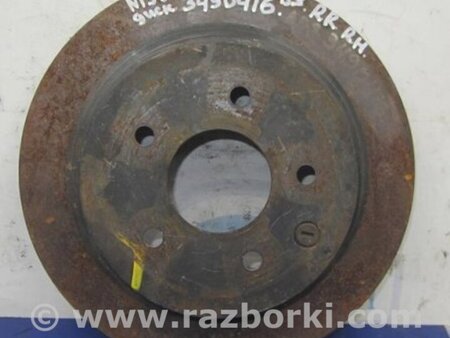 ФОТО Диск тормозной задний для Nissan Sentra B17 Киев
