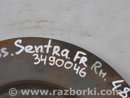 ФОТО Диск тормозной передний для Nissan Sentra B17 Киев