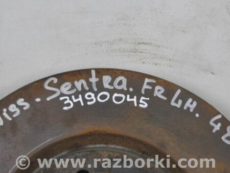 ФОТО Диск тормозной передний для Nissan Sentra B17 Киев