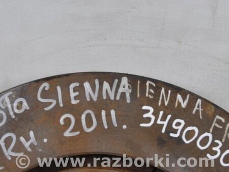 ФОТО Диск тормозной передний для Toyota Sienna (11-16) Киев