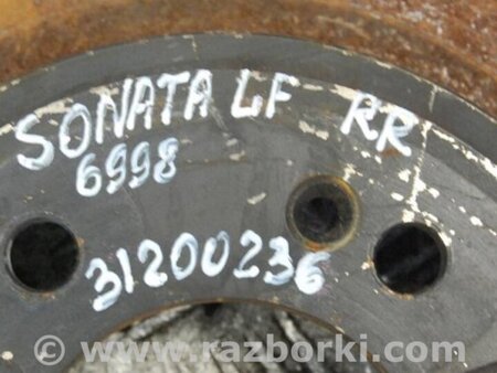 ФОТО Диск тормозной задний для Hyundai Sonata LF (04.2014-...) Киев