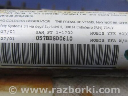 ФОТО AirBag шторка для Hyundai Sonata YF (09.2009-03.2014) Киев