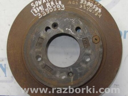 ФОТО Диск тормозной задний для Hyundai Sonata YF (09.2009-03.2014) Киев
