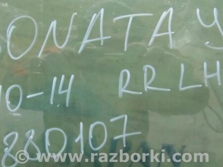 ФОТО Стекло двери для Hyundai Sonata YF (09.2009-03.2014) Киев