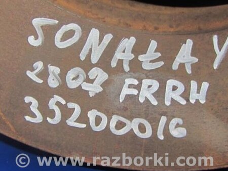 ФОТО Диск тормозной передний для Hyundai Sonata YF (09.2009-03.2014) Киев