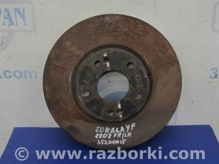 ФОТО Диск тормозной передний для Hyundai Sonata YF (09.2009-03.2014) Киев