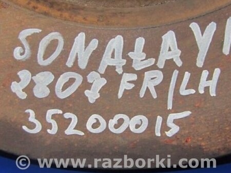ФОТО Диск тормозной передний для Hyundai Sonata YF (09.2009-03.2014) Киев