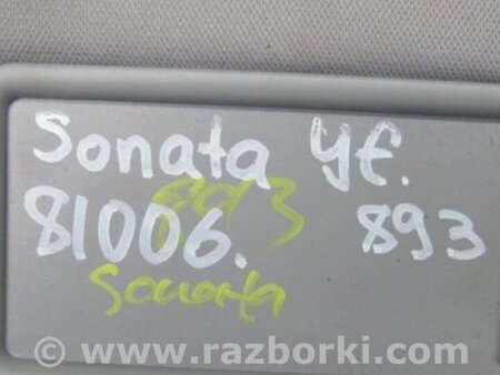 ФОТО Солнцезащитный козырёк для Hyundai Sonata YF (09.2009-03.2014) Киев