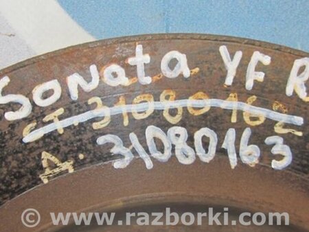 ФОТО Диск тормозной задний для Hyundai Sonata YF (09.2009-03.2014) Киев