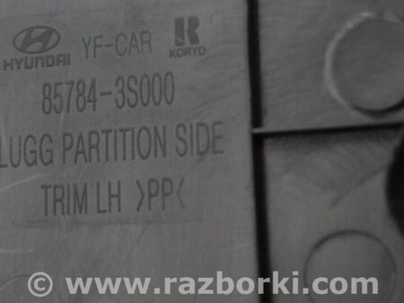 ФОТО Накладка в салоне для Hyundai Sonata YF (09.2009-03.2014) Киев
