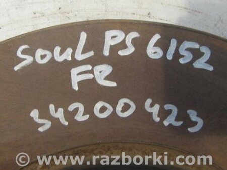 ФОТО Диск тормозной передний для KIA SOUL PS Киев