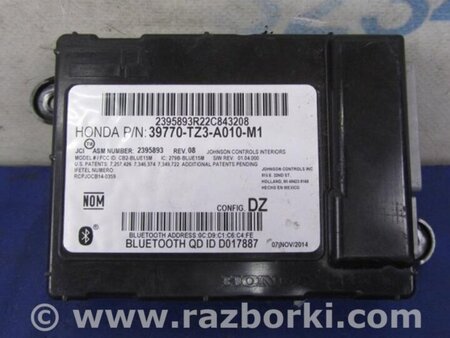 ФОТО Блок управления Bluetooth для Acura TLX (09.2014-04.2020) Киев