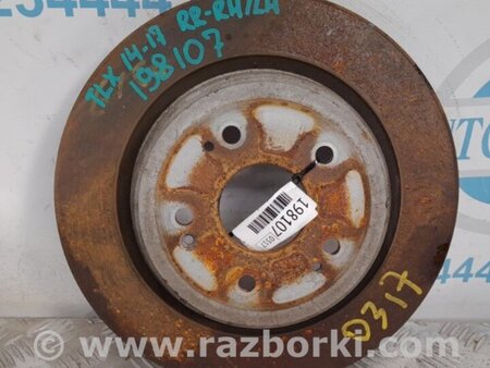 ФОТО Диск тормозной задний для Acura TLX (09.2014-04.2020) Киев