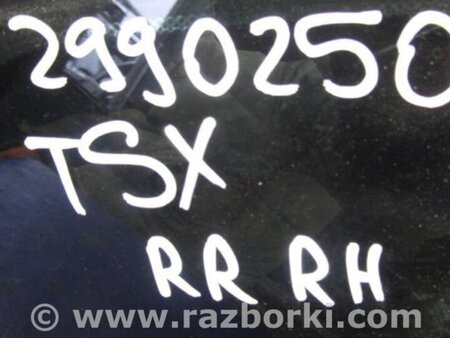 ФОТО Стекло двери глухое для Acura TSX CL9 (01.2003-02.2008) Киев