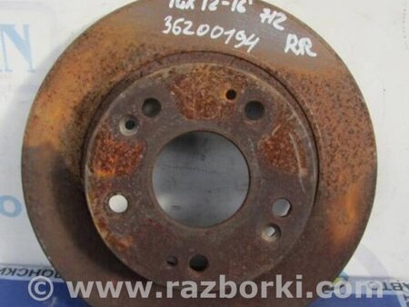 ФОТО Диск тормозной задний для Acura TSX CL9 (01.2003-02.2008) Киев