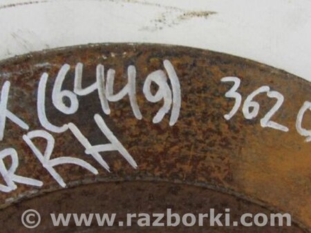 ФОТО Диск тормозной задний для Acura TSX CU2 (03.2008-05.2014) Киев