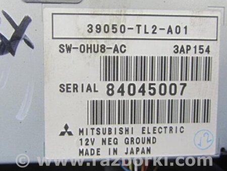 ФОТО Магнитола для Acura TSX CU2 (03.2008-05.2014) Киев
