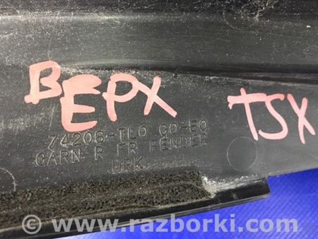 ФОТО Накладка крыла для Acura TSX CU2 (03.2008-05.2014) Киев