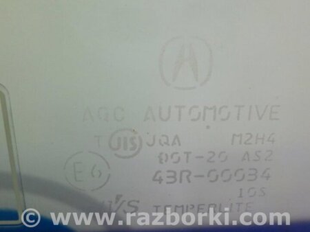 ФОТО Стекло двери для Acura TSX CU2 (03.2008-05.2014) Киев