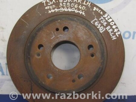 ФОТО Диск тормозной задний для Acura TSX CU2 (03.2008-05.2014) Киев