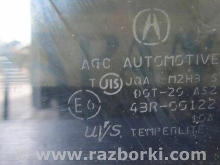 ФОТО Стекло двери глухое для Acura TSX CU2 (03.2008-05.2014) Киев