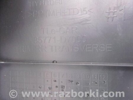 ФОТО Накладка на порог багажника для Hyundai Tucson TL (15-20) Киев
