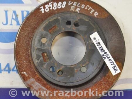 ФОТО Диск тормозной задний для Hyundai Veloster (11-18) Киев