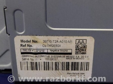 ФОТО Монитор для Honda Accord CR CT (06.2013 - 01.2020) Киев