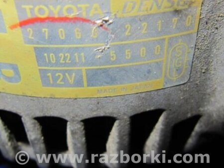 ФОТО Генератор для Toyota Avensis T250 (02.2003-10.2009) Киев